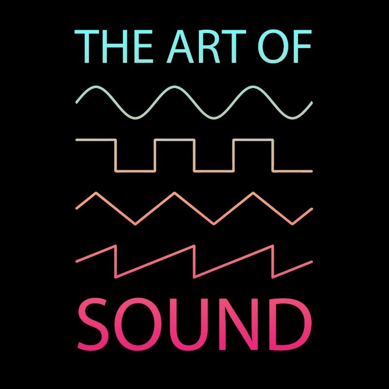Sound Waveforms Synthesizer Waveform Color