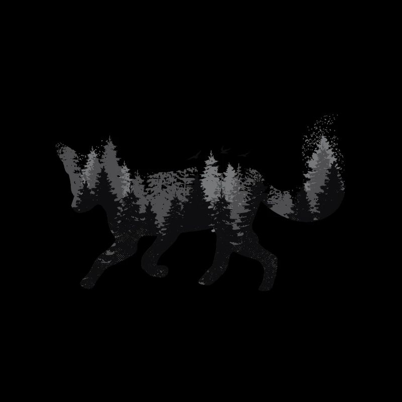 Fox forest nature