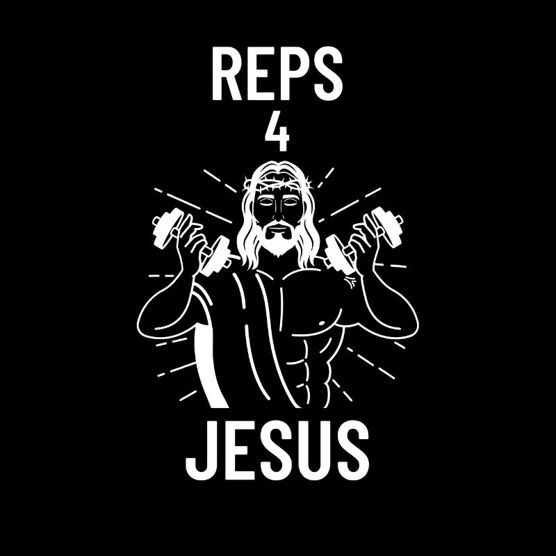 Training gym reps for Jesus