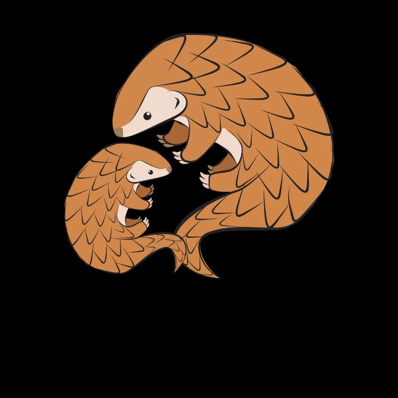 Pangolins mignons - Cadeau d'amant de pangolin