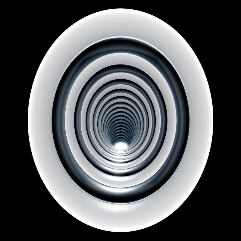 Effet vortex 3D avec tourbillon / effet tourbillon 3D