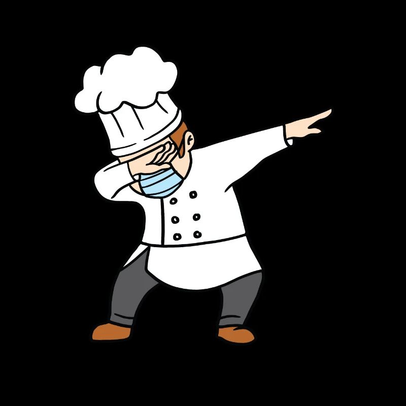 Dabbing Koch Küchenschef Chefkoch Dab Tanz