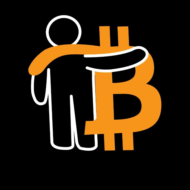 Bitcoin Freunde - Bitcoin BFF Geschenkidee