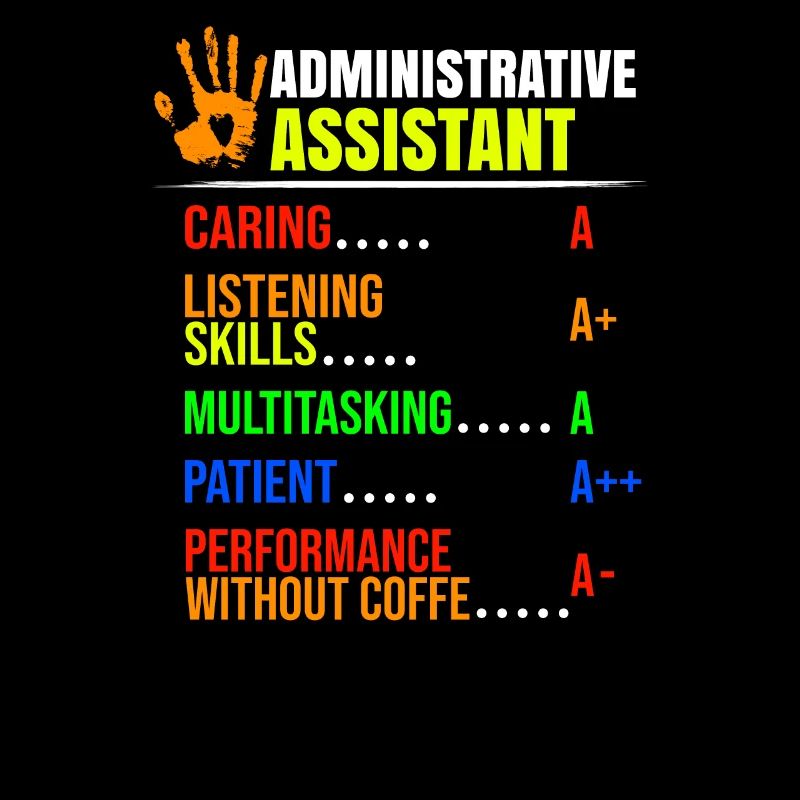Assistante administrative Certificat Cadeau drôle