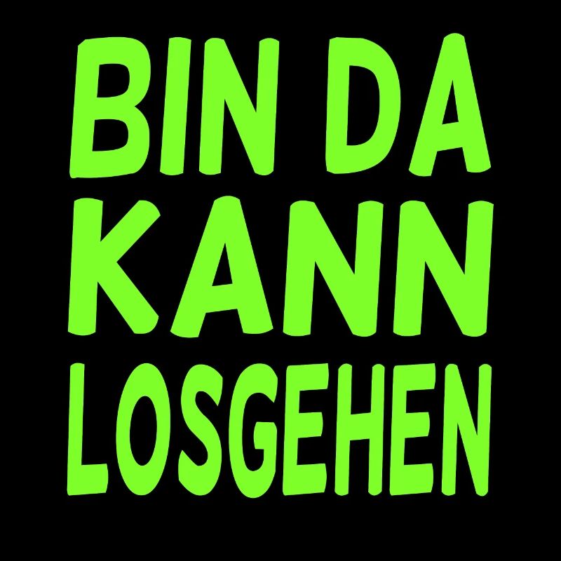 Bin da kann losgehen Büro Party