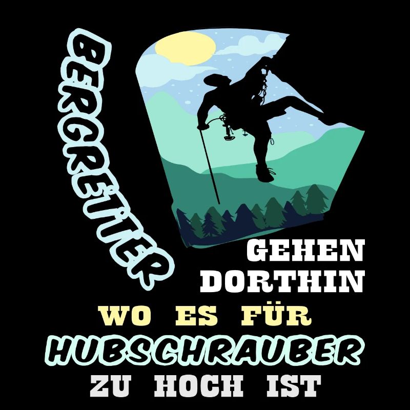 Bergretter Geschenk Bergrettung Wanderer
