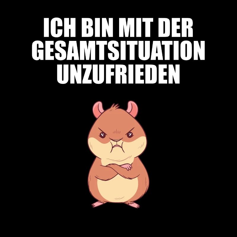 Hamster Mit der Gesamtsituation unzufrieden
