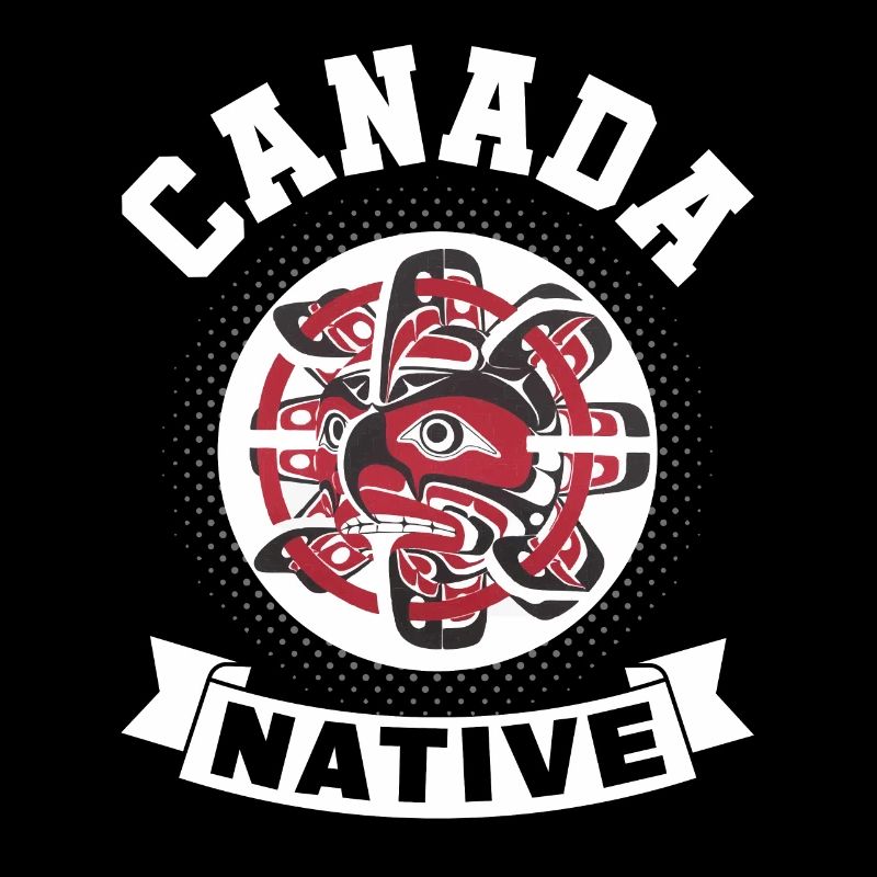 Canada Haida Natives "Red Eagle"