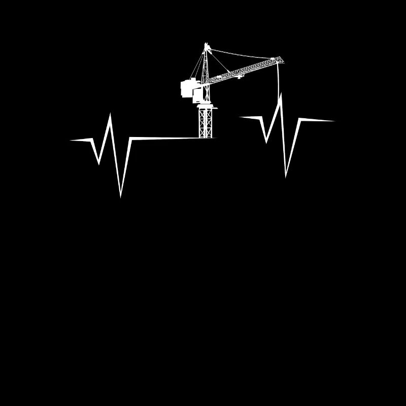 Crane Crane Operator Construction Site Crane Tower Heartbeat
