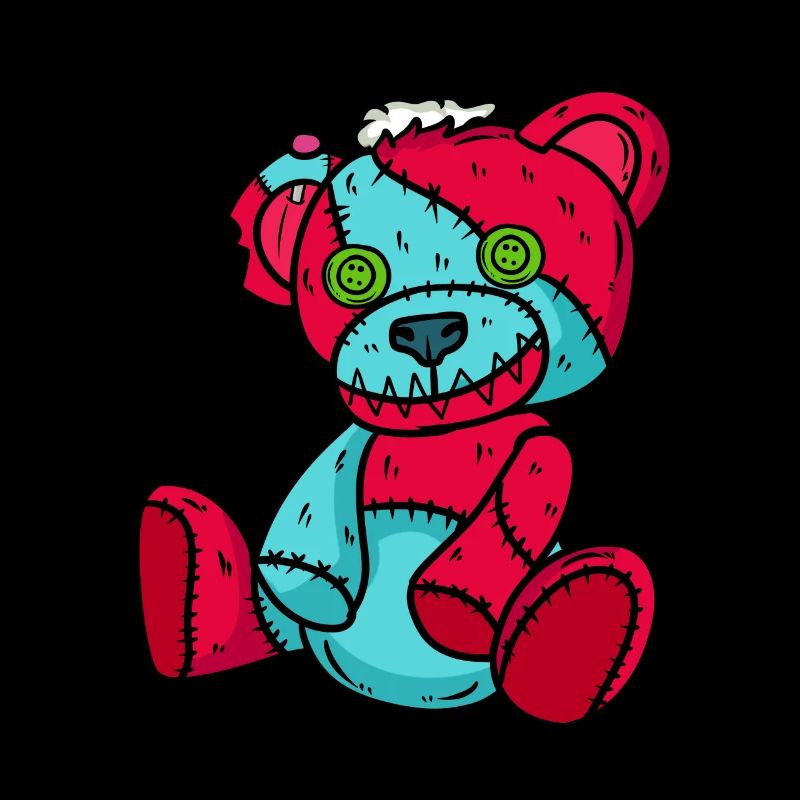 Horror Teddy Bear Halloween