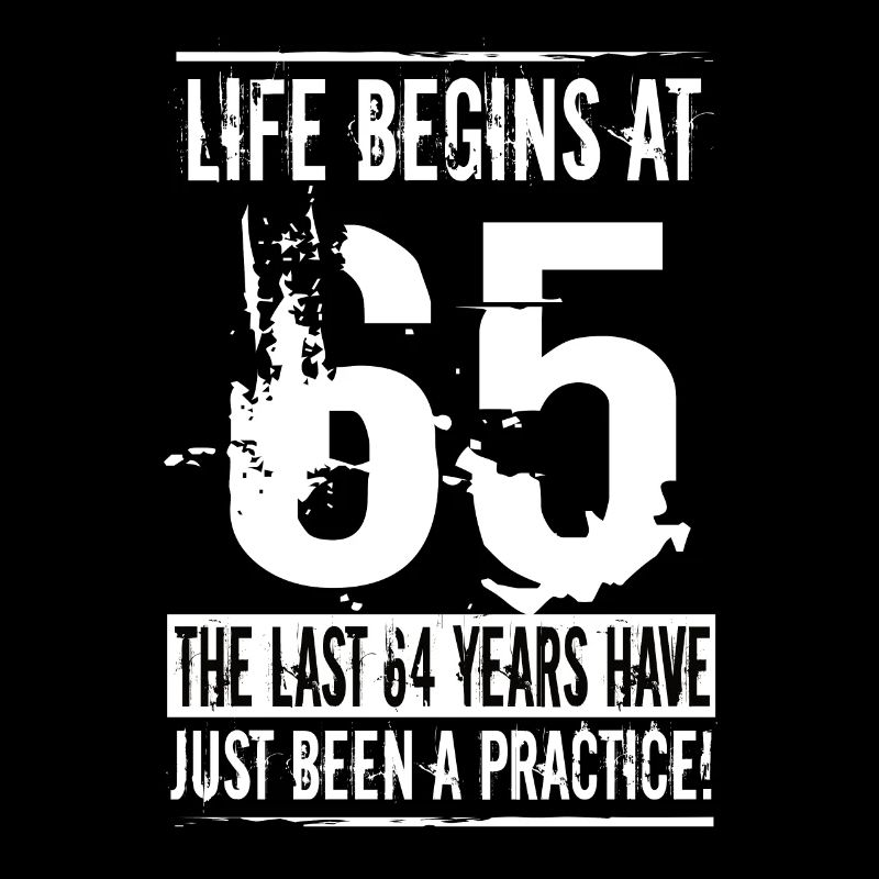 65 birthday man