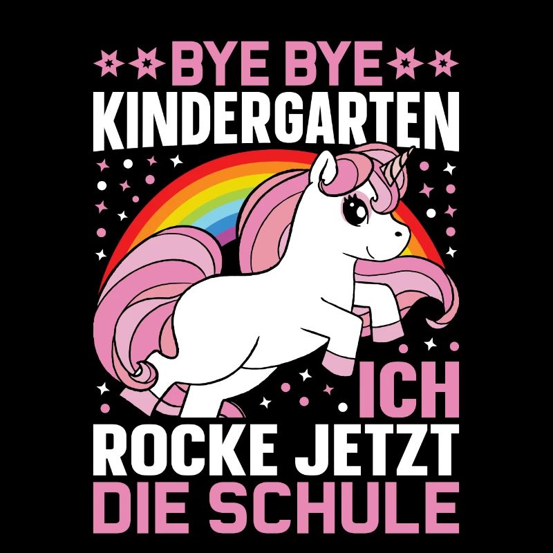 Einhorn Einschulung Kindergarten