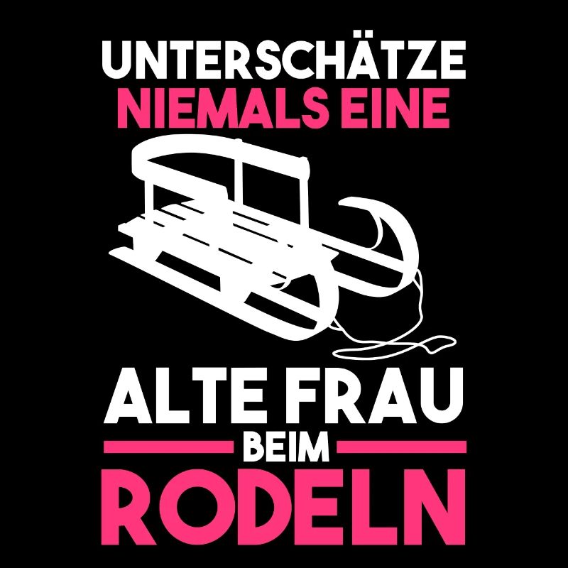 Schlitten Rodeln