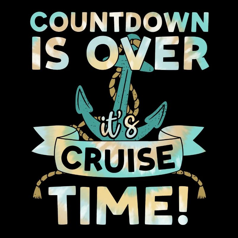 Der Countdown ist vorbei, Cruise Time Tie Dye Print