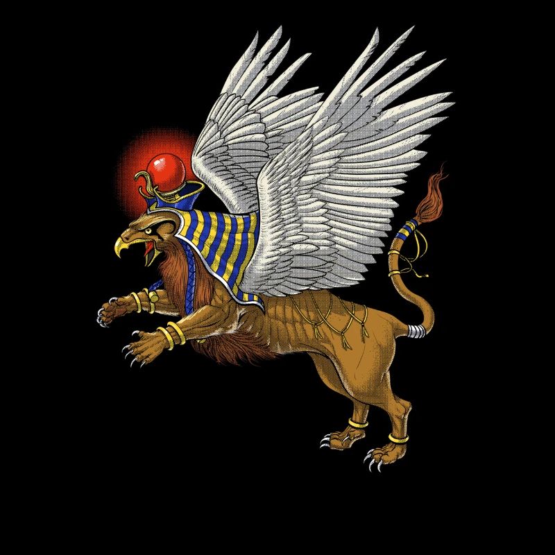 Ancient Egyptian Mythology Griffin