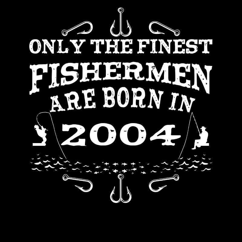 Pêcheur né en 2004 anniversaire