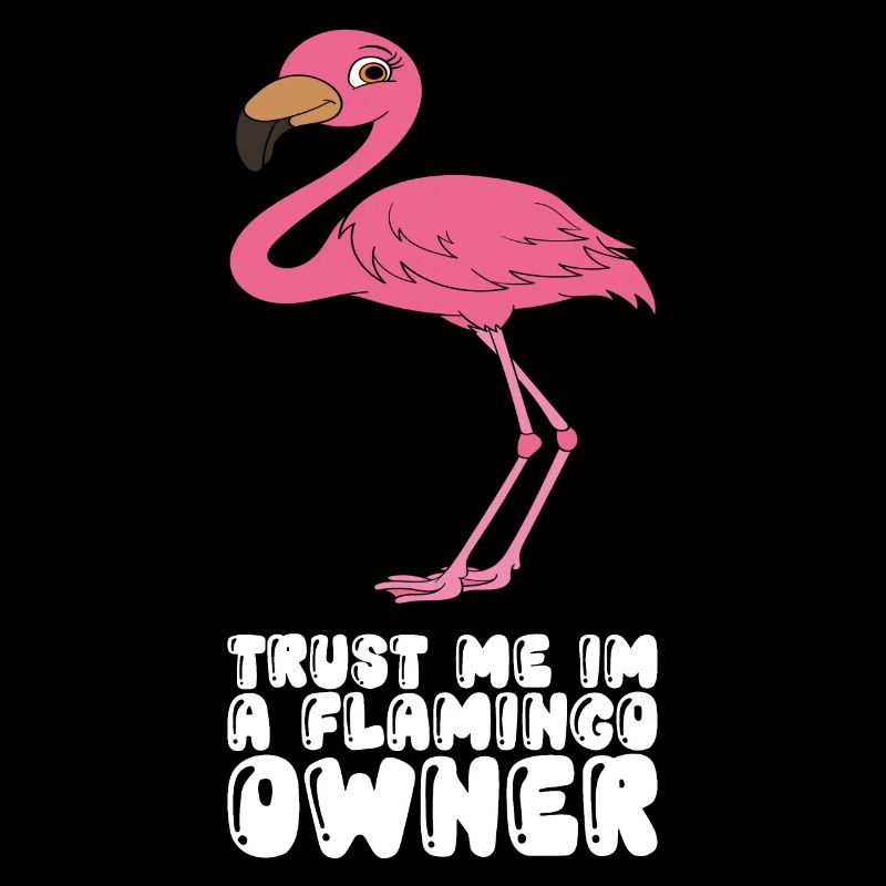 Funny flamingo graphics