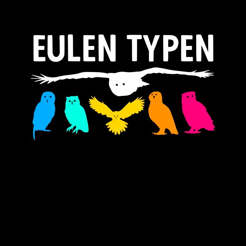 Eulentypen Eule Vögel Uhu Schleiereule