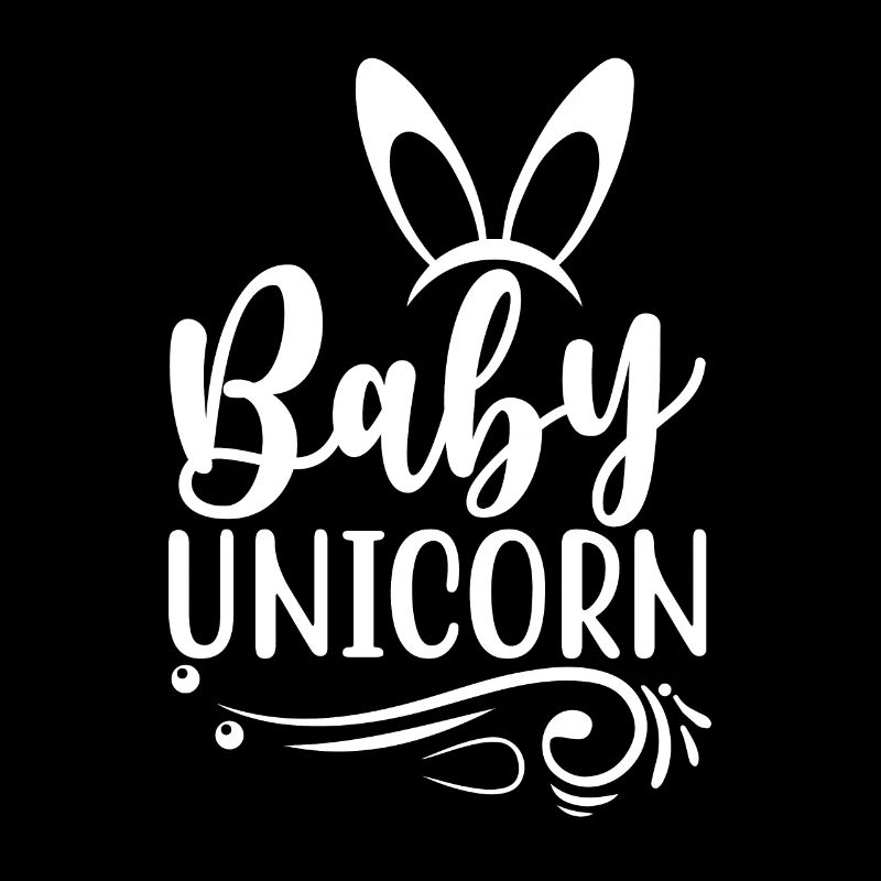 Bébé Einhorn Licorne
