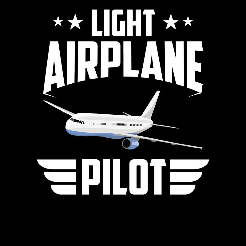 Pilot Eines Leichtflugzeugs Kleinflugzeug Jet