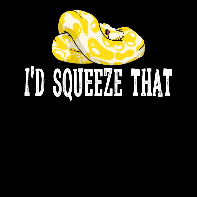Banana Ball Python I'D Squeeze That