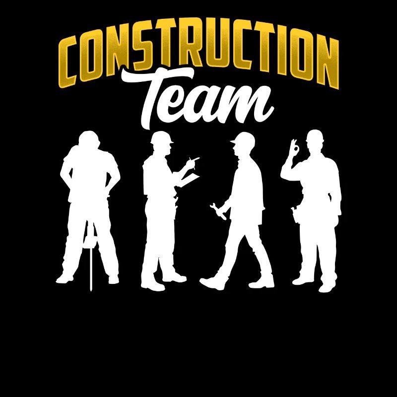 Bau Team Teamwork Baustelle Bauarbeiter