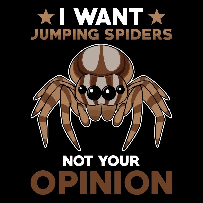 Jumping Spider Saying