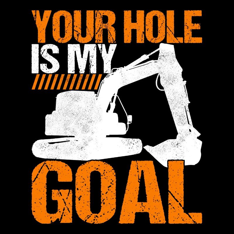 Baustelle Bagger Baggerfahrer