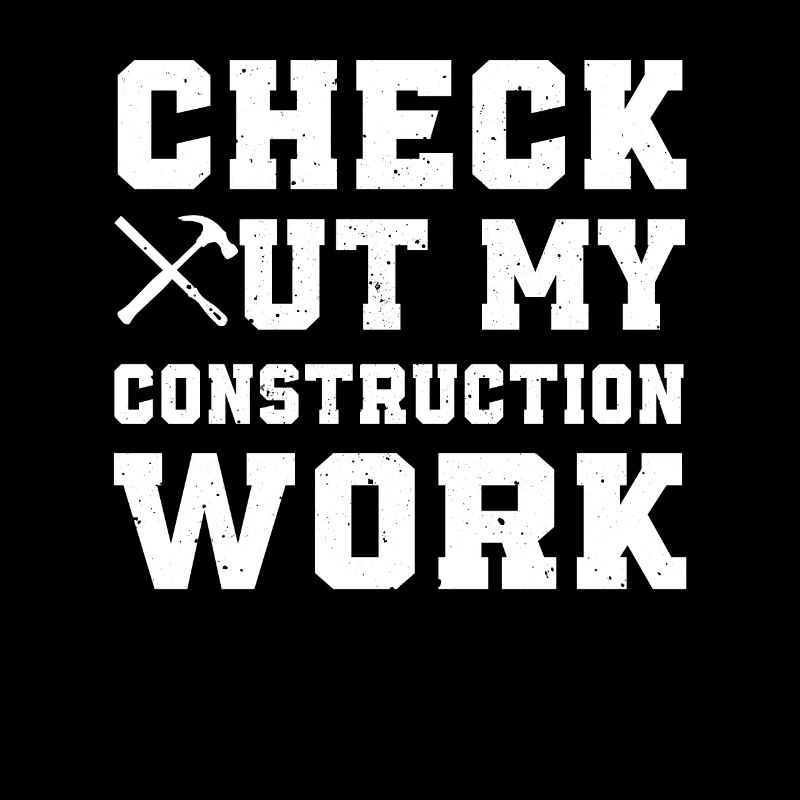Funny Construction Worker Design