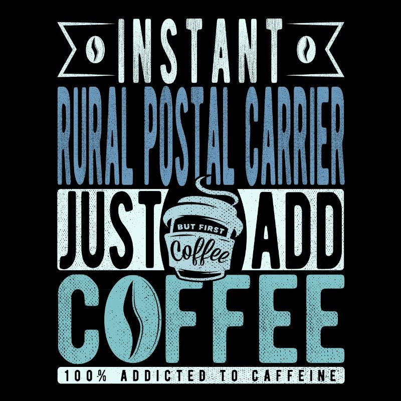 Ländlicher Postleitzertagung Kaffee Spruch