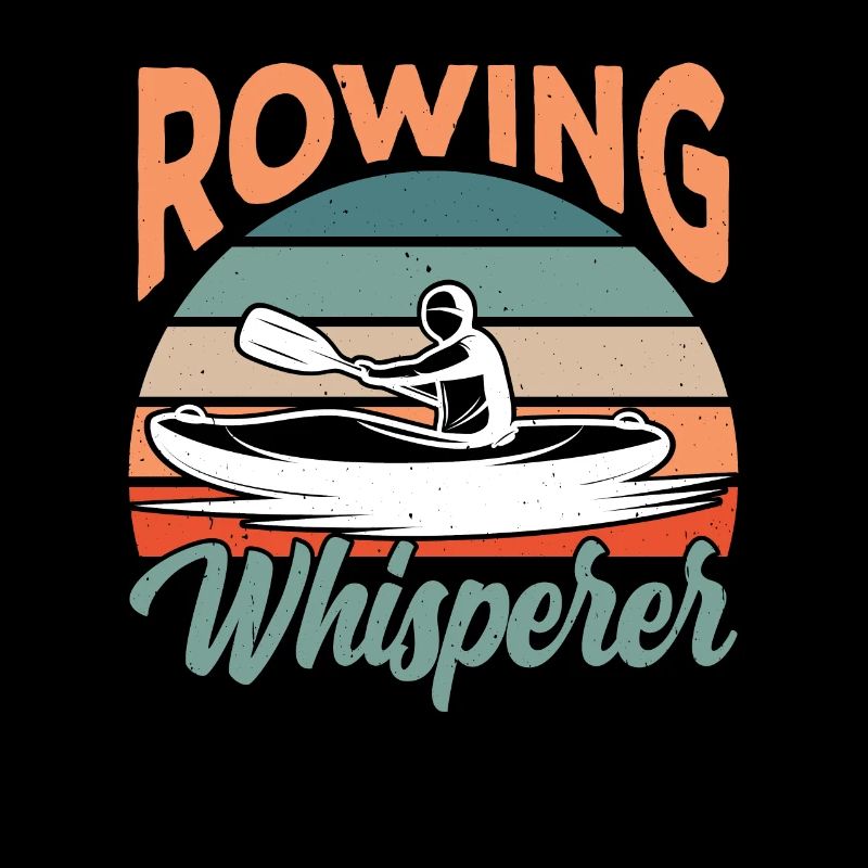 Rangées Chuchoteurs Rameurs Aviron