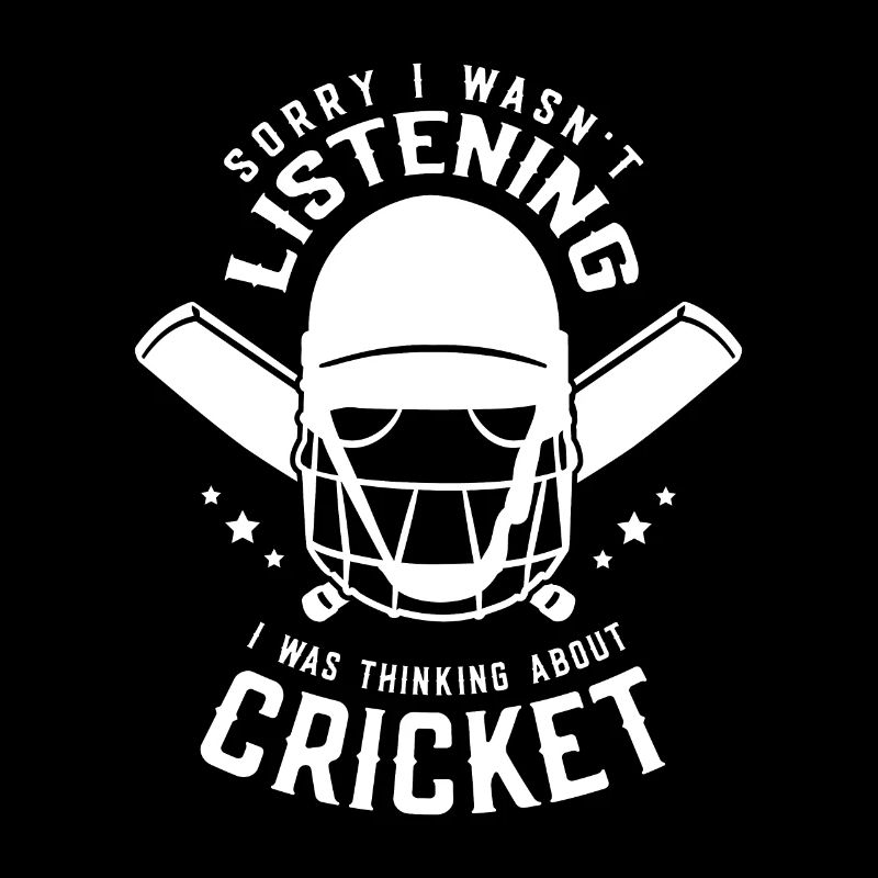Thinking about cricket cricket cricketers