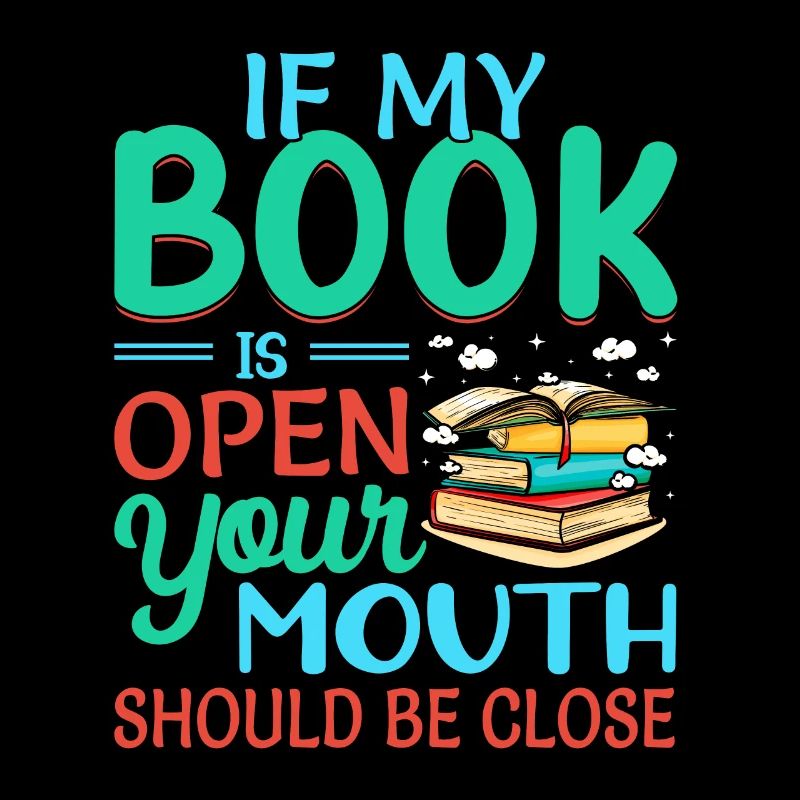 Si mon livre est ouvert, votre bouche devrait