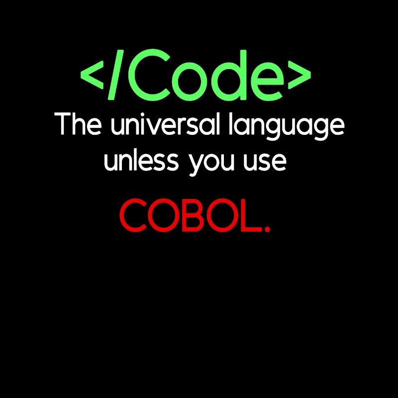 Lustiges Cobol Code Design