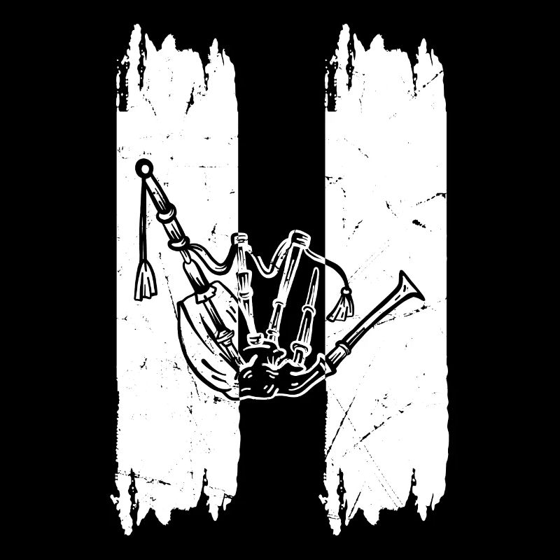 Joueur de cornemuse Instrument de cornemuse