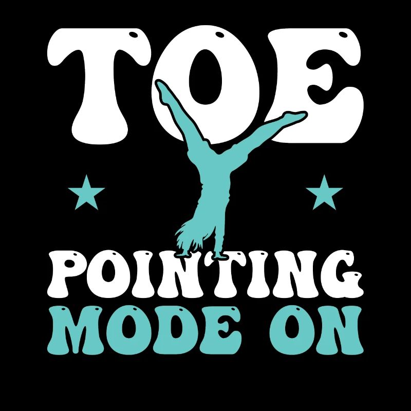 Mode de pointage des orteils activé - Roue de chariot