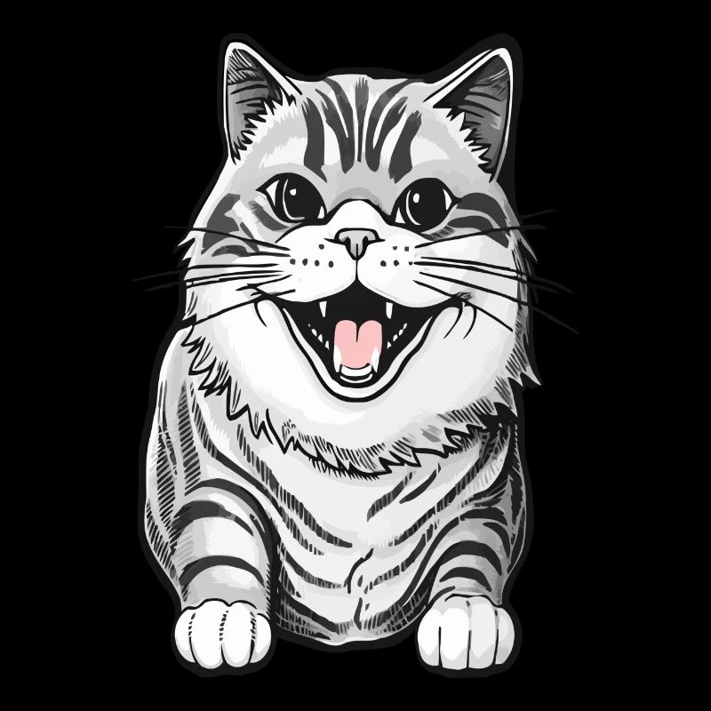 House tiger cat for cat lovers