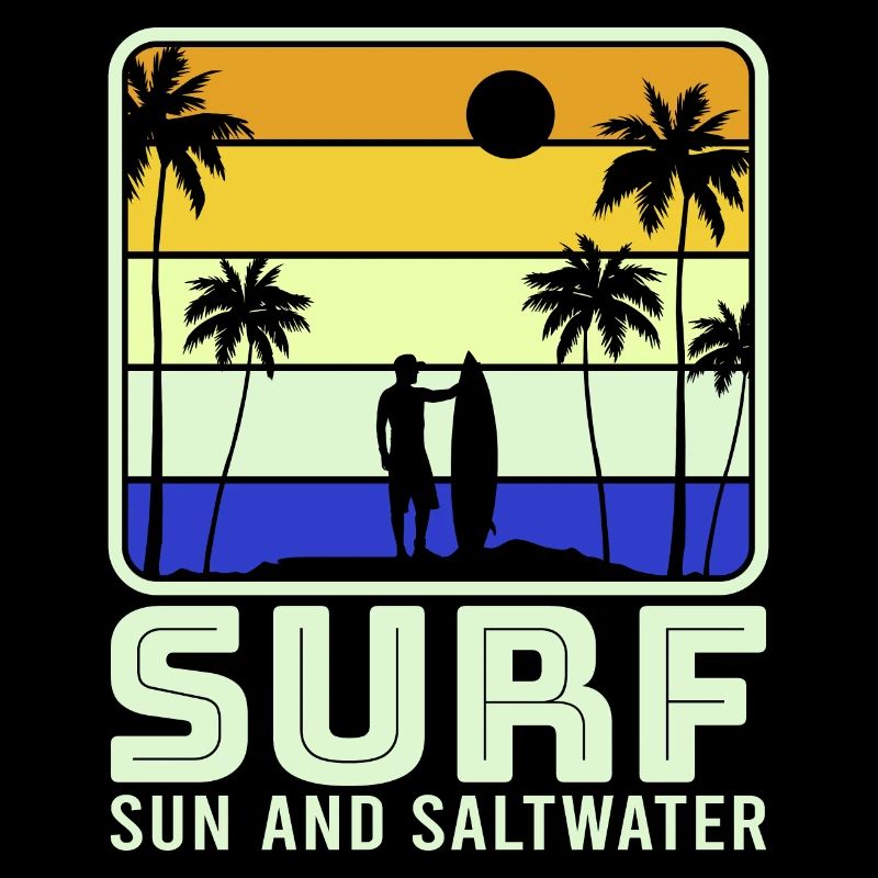 Surf, kitesurf, wakeboard, beach surfers