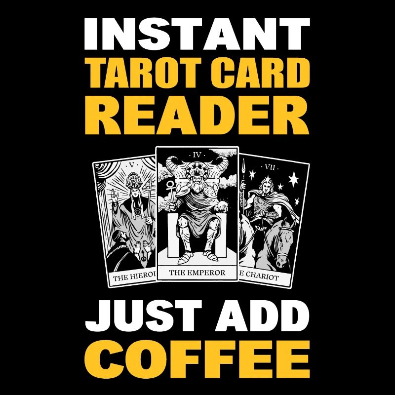 Instant Tarotkartenleser Einfach Kaffee