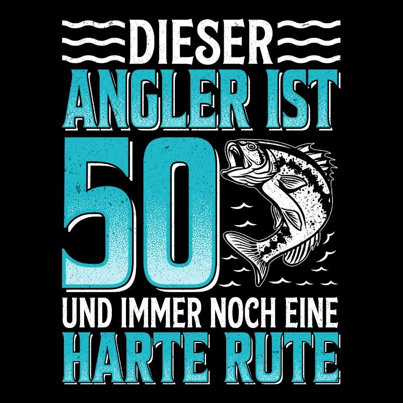 50. Geburtstag Angler Geschenkidee