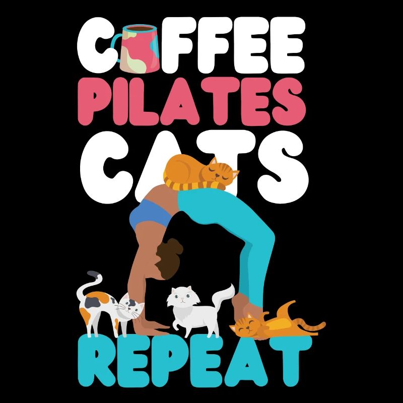 Instructeur de Pilates Professeur Café