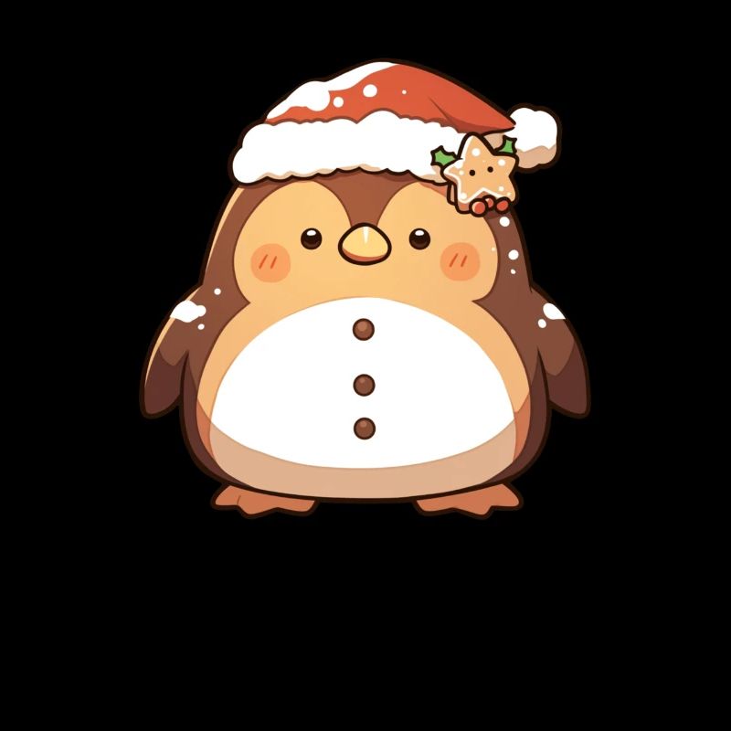 Penguin Gingerbread Christmas Penguin Cute