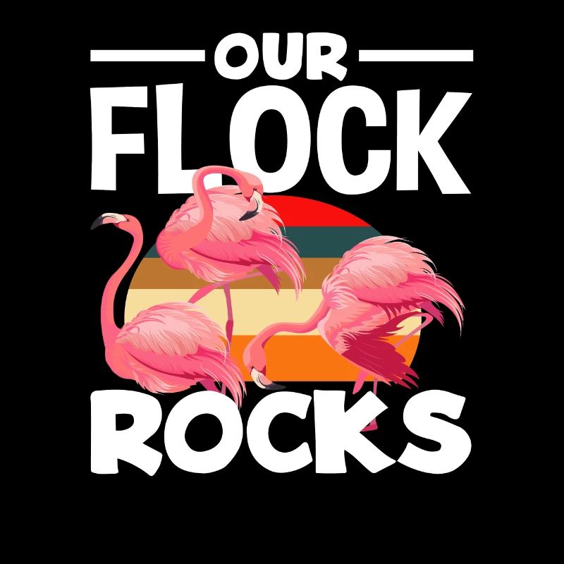 Flamingo Group Animals