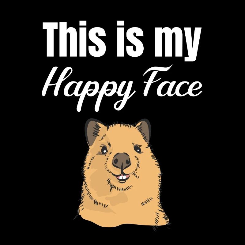 C’est mon visage heureux Quokka Lover Australien