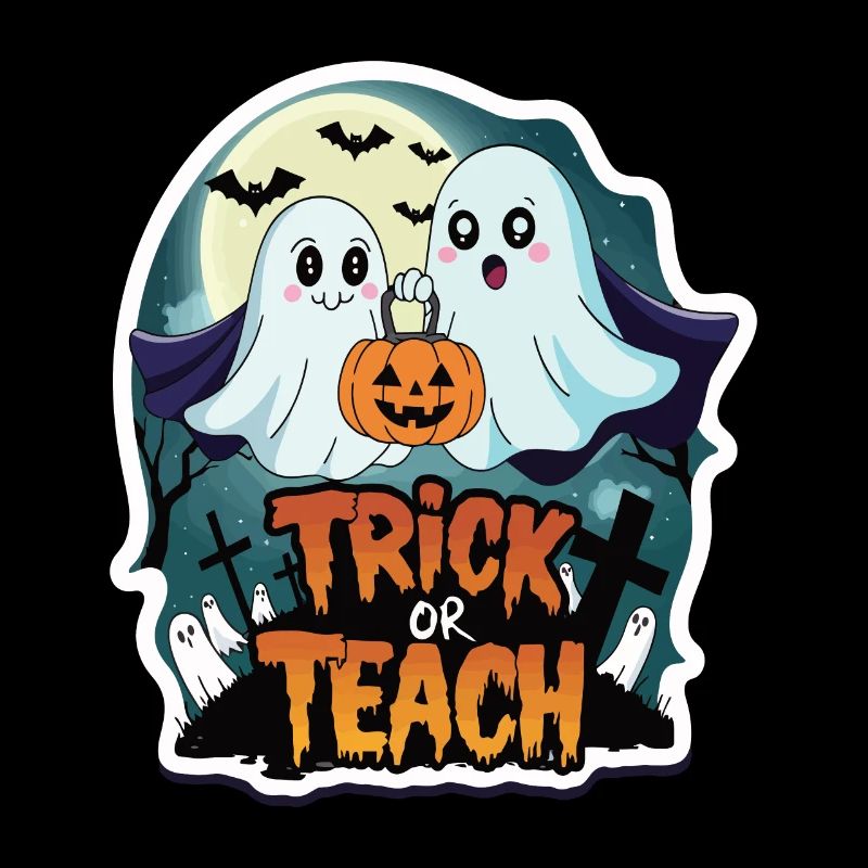 Trick Or Teach Halloween Lehrer