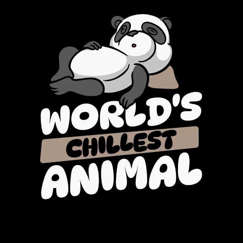 Das chilligste Tier der Welt Panda Bär Freund Riese