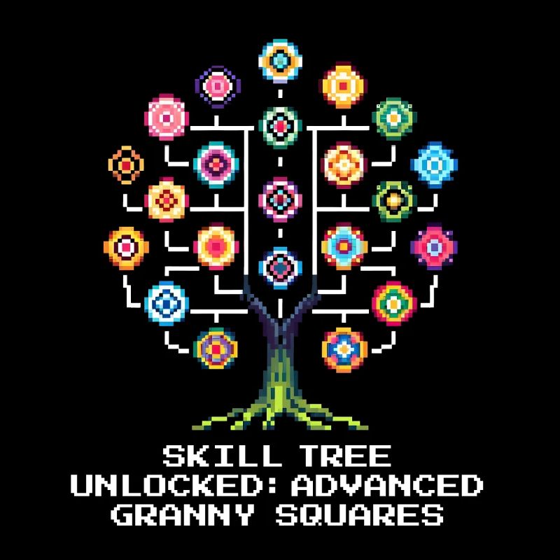 Skill Tree: Granny Squares | Häkeln