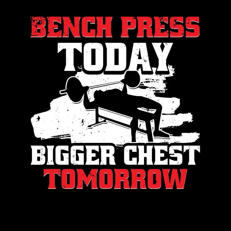 Chest Training Bodybuilder Bench Press Today
