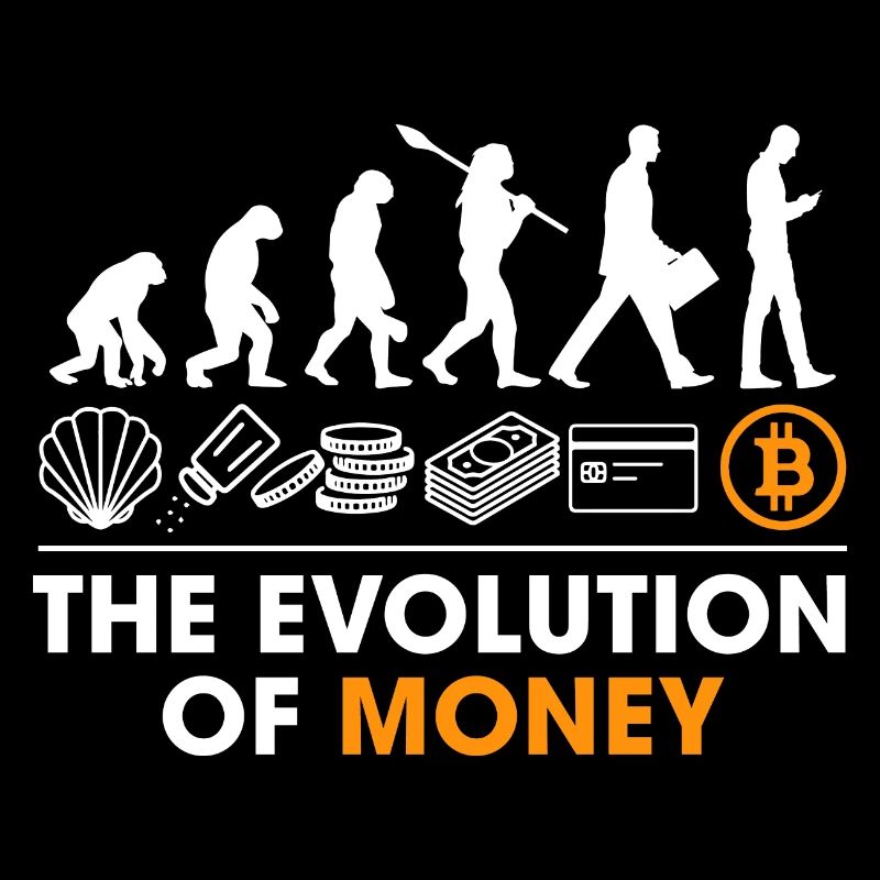 Die Entwicklung des Geldes Krypto BTC Bitcoin