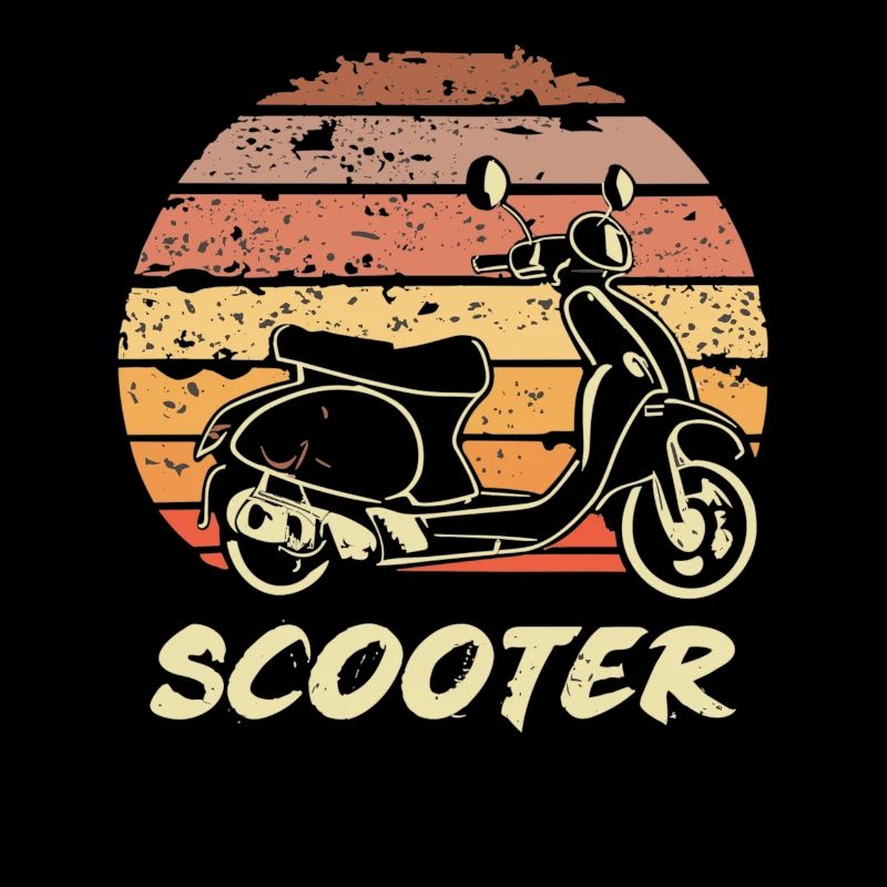 Scooter Motorroller Mofa Moped Roller